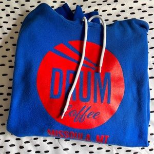 Drum Coffee Sweatshirt Hoodie ~ Missoula, Montana